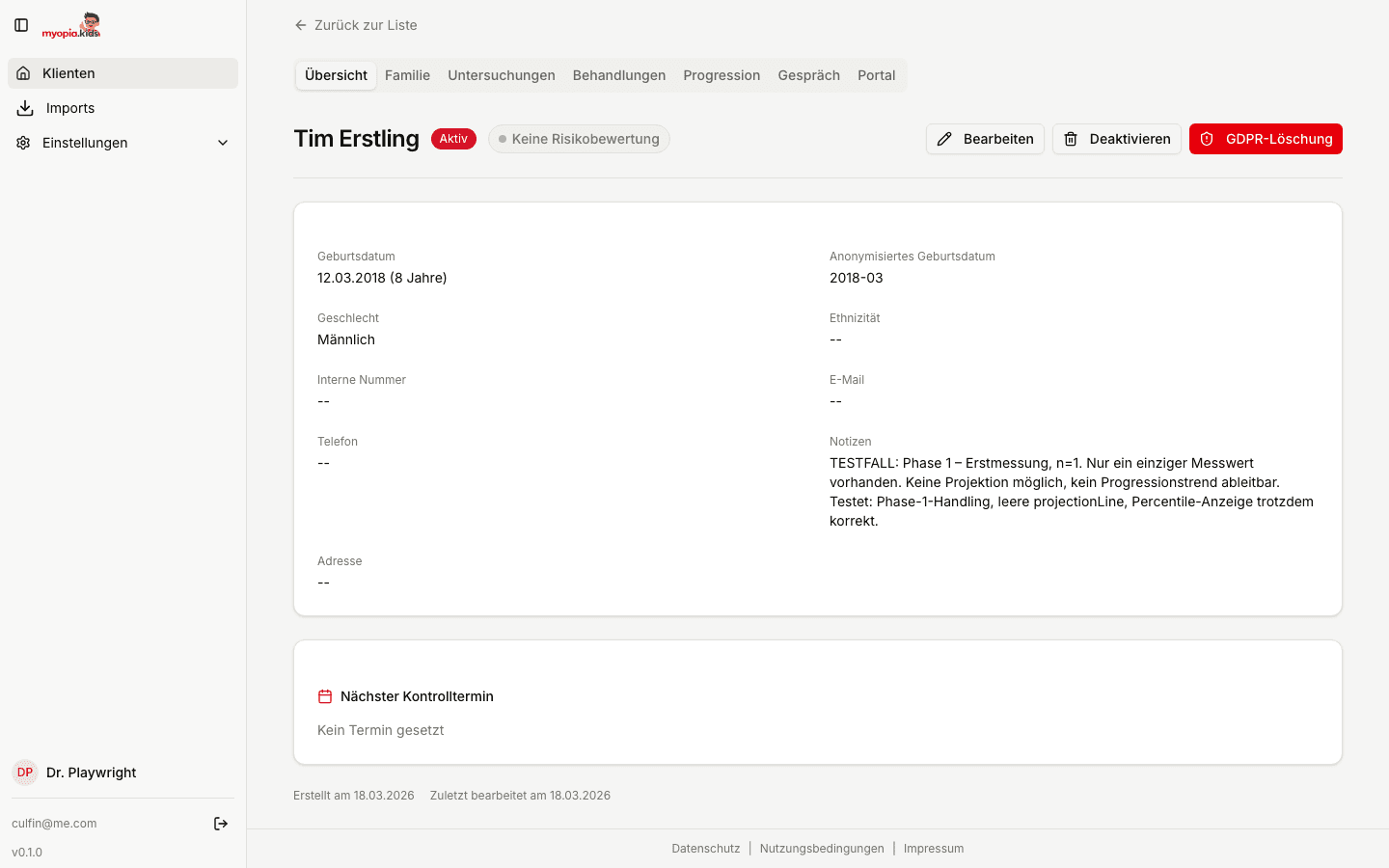 Wachstumskurven-Chart in myopia.kids